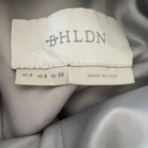 Elegant BHLDN Lace Tulle Dress Size 4 - Picture 4 of 5